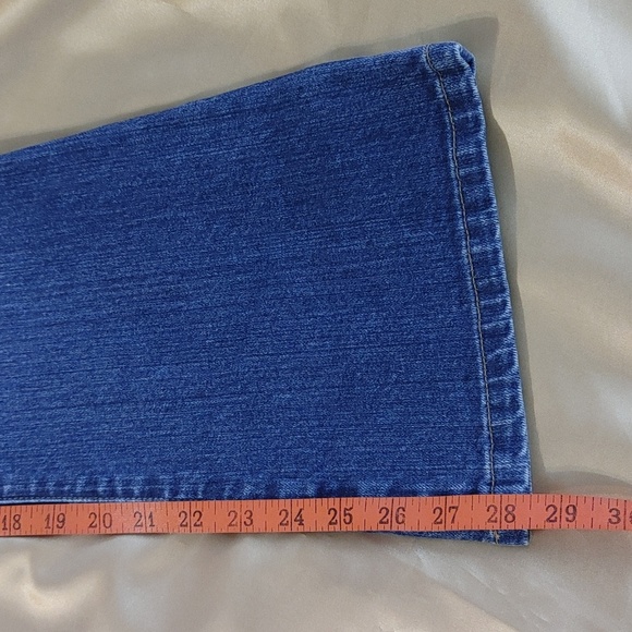 Express Precision Fit blue jeans 5/6 S - Picture 4 of 10